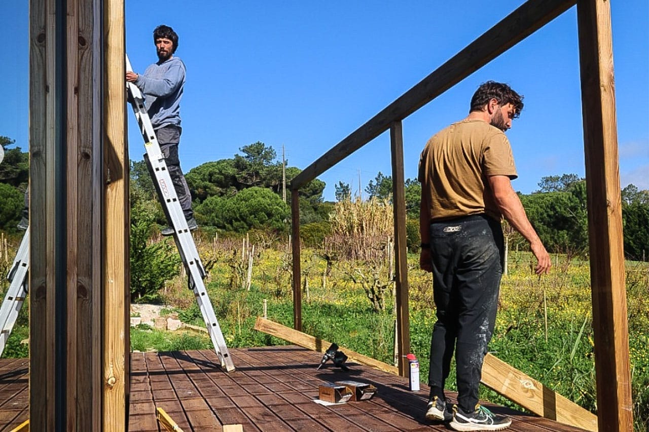 Tiny House Portugal und die Bedeutung vom Außenbereich